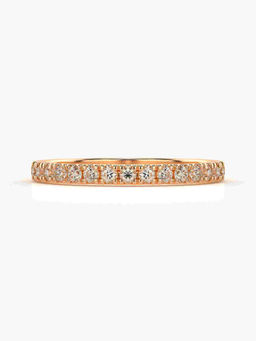 Valanova - Hallmarked 18K Rose Gold Certified Lab Grown Diamond Ring