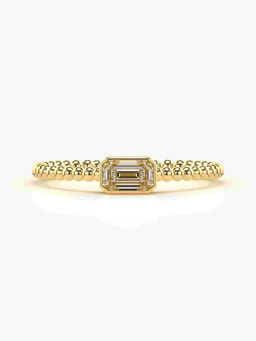Valanova - Hallmarked 14K Gold Certified Lab Grown Diamond Ring