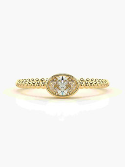 Valanova - Hallmarked 14K Gold Certified Lab Grown Diamond Ring