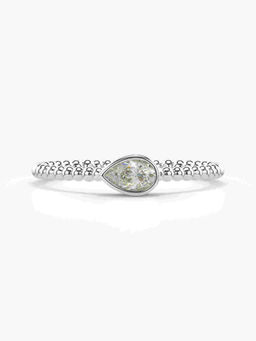 Valanova - Hallmarked 14K White Gold Certified Lab Grown Diamond Ring
