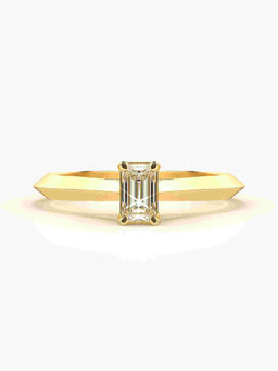 Valanova - Hallmarked 14K Gold Certified Lab Grown Diamond Ring
