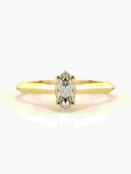 Valanova - Hallmarked 14K Gold Certified Lab Grown Diamond Ring