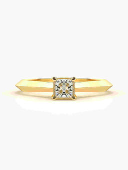 Valanova - Hallmarked 14K Gold Certified Lab Grown Diamond Ring
