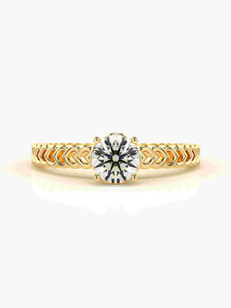Valanova - Hallmarked 14K Gold Certified Lab Grown Diamond Ring