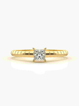 Valanova - Hallmarked 14K Gold Certified Lab Grown Diamond Ring