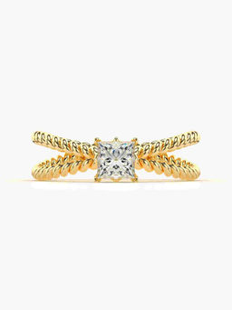 Valanova - Hallmarked 14K Gold Certified Lab Grown Diamond Ring