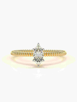 Valanova - Hallmarked 14K Gold Certified Lab Grown Diamond Ring