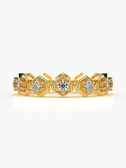 Valanova - Hallmarked 14K Gold Certified Lab Grown Diamond Ring