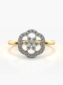 Valanova - Hallmarked 14K Gold Certified Lab Grown Diamond Ring