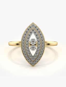 Valanova - Hallmarked 14K Gold Certified Lab Grown Diamond Ring
