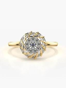 Valanova - Hallmarked 14K Gold Certified Lab Grown Diamond Ring