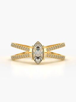 Valanova - Hallmarked 14K Gold Certified Lab Grown Diamond Ring