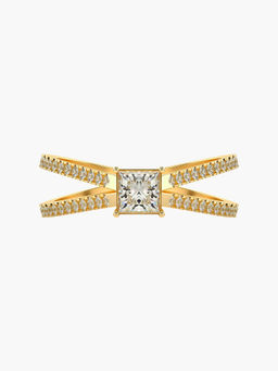 Valanova - Hallmarked 14K Gold Certified Lab Grown Diamond Ring