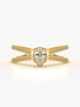 Valanova - Hallmarked 18K Gold Certified Lab Grown Diamond Ring