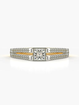 Valanova - Hallmarked 18K Gold Certified Lab Grown Diamond Ring