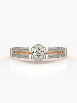 Valanova - Hallmarked 18K Rose Gold Certified Lab Grown Diamond Ring