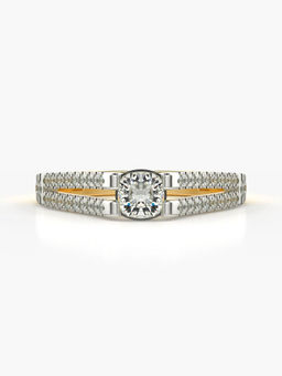 Valanova - Hallmarked 14K Gold Certified Lab Grown Diamond Ring