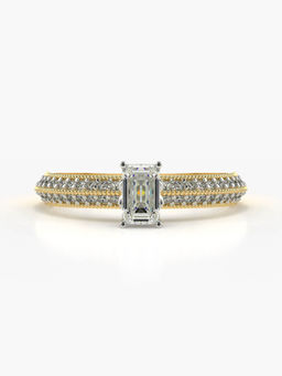 Valanova - Hallmarked 14K Gold Certified Lab Grown Diamond Ring
