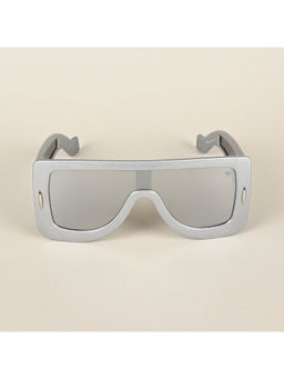 Voyage - UV Protected Sunglasses for Men & Women Grey Lens & Silver Frame MG4972