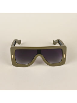 Voyage - UV Protected Sunglasses for Men & Women Grey & Clear Lens & Green Frame MG4973