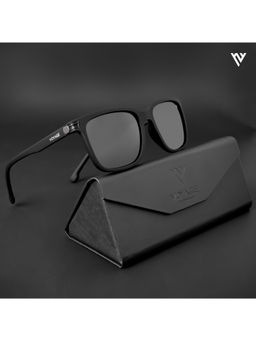 Voyage - Exclusive Polarized Sunglasses for Men & Women Black Lens & Matte Black Frame PMG5249