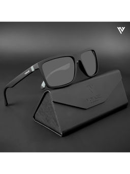Voyage - Exclusive Polarized Sunglasses for Men & Women Black Lens & Matte Black Frame PMG5250