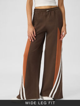 The Souled Store - Originals Solids: Cinnamon Brown Women Oversized Pant
