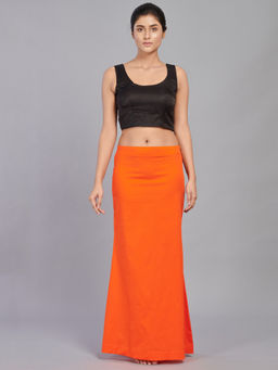 I AM BY DOLLYJAIN - Cotton Lycra D'coat Orange