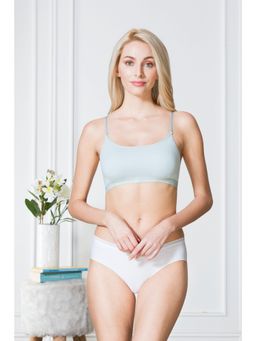 Van Heusen Woman Lingerie and Athleisure - Van Heusen Women 4-Way Stretch & Non Padded Bralette - Light Blue