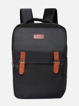 Spykar - Men Black Polyester Backpack