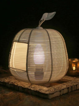 Homesake - White Apple Contemporary Table Lamp