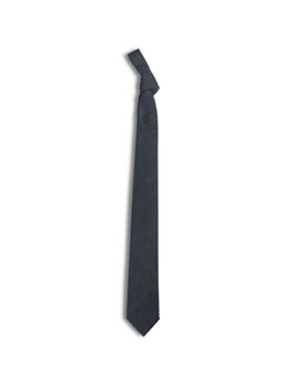 Arrow - Men Grey Textured Jacquard Weave Tie