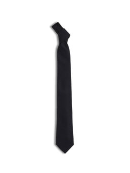Arrow - Men Black Dobby Polyester Tie