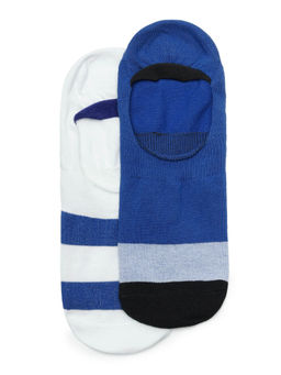 Arrow - Men Multi-Color No Show Socks (Pack of 2)
