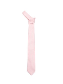 Arrow - Pink Jacquard Patterned Tie