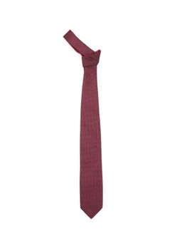 Arrow - Maroon Dobby Patterned Tie