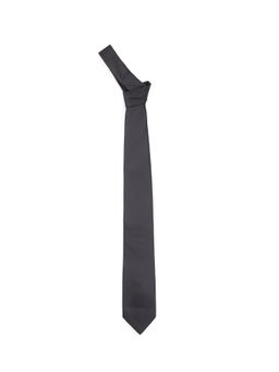 Arrow - Black Textured Polyester Tie