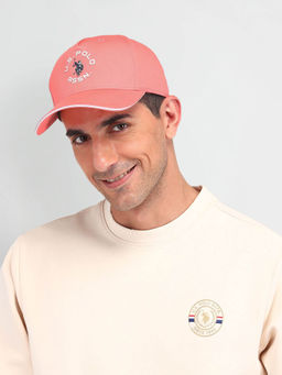 U.S. POLO ASSN. - Pink Brand Embroidered Cotton Cap