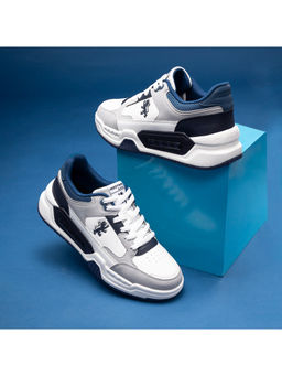 Red Tape - Men Casual White & Navy Blue Lifestyle Sneakers