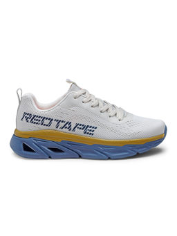 Red Tape - Men Off White & Blue Running Shoes
