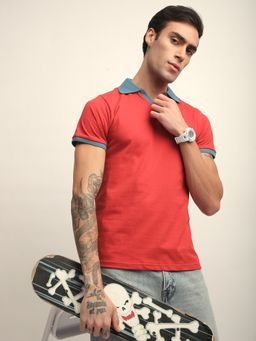 DILLINGER - Mens Short Sleeve Regular Fit Solid Polo T-shirt