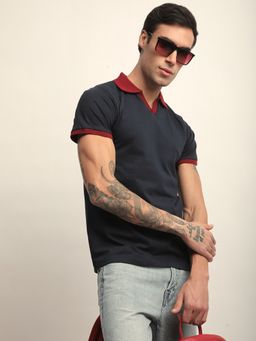 DILLINGER - Mens Short Sleeve Regular Fit Solid Polo T-shirt