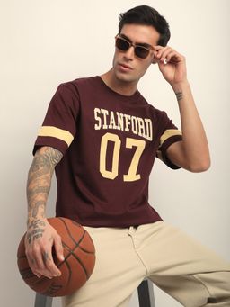 DILLINGER - Mens Short Sleeve Oversized Applique Printed T-shirt