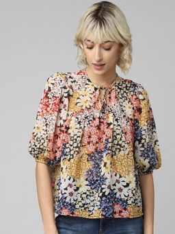 ONLY - Women Printed Multi-Color Top (34)