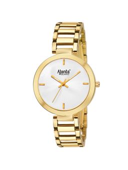 Ajanta Quartz - Women Silver Round Dial Analog Watch - AWC043MSL/SGL (M)