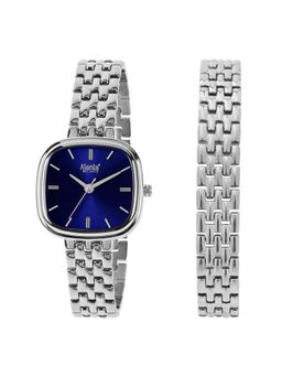 Ajanta Quartz - Women Blue Square Dial Analog Watch - AWC127ESL/6 (M)