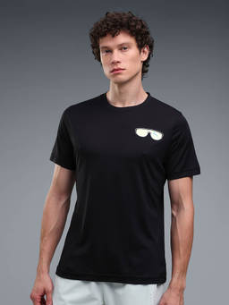 Puma - Men Run NITRO Mens Breathable Graphic T-shirt - Black
