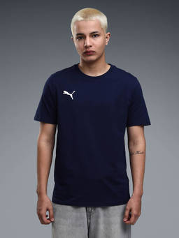 Puma - Men teamGOAL Casuals Mens Football T-shirt - Blue
