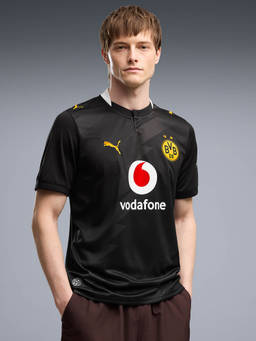 Puma - Men Borussia Dortmund Mens Away Jersey Replica - Black