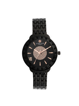 Carlton London - Analog Watch - Black